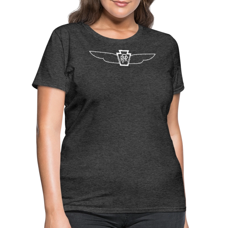 Pennsylvania Streamlined K4 Wings Herald - Women's T-Shirt - heather black