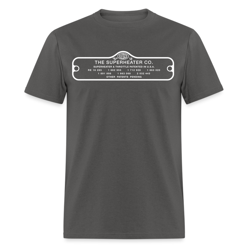 The Superheater Co Contoured - Unisex Classic T-Shirt - charcoal