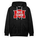 Rock Island Logo - Men’s Premium Hoodie - black