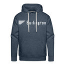 Burlington - Men’s Premium Hoodie - heather denim