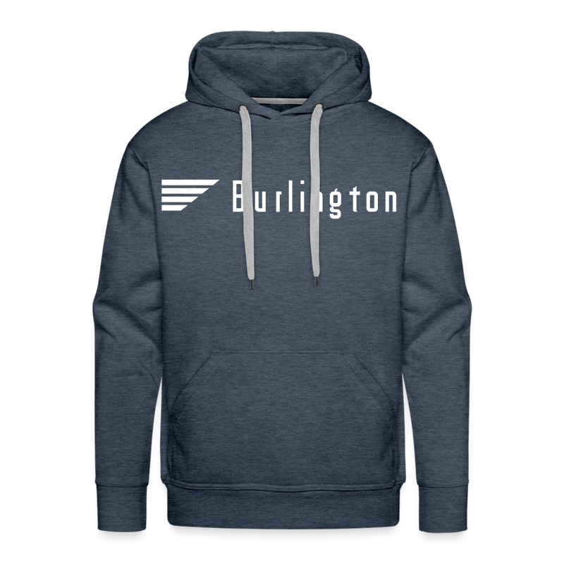 Burlington - Men’s Premium Hoodie - heather denim