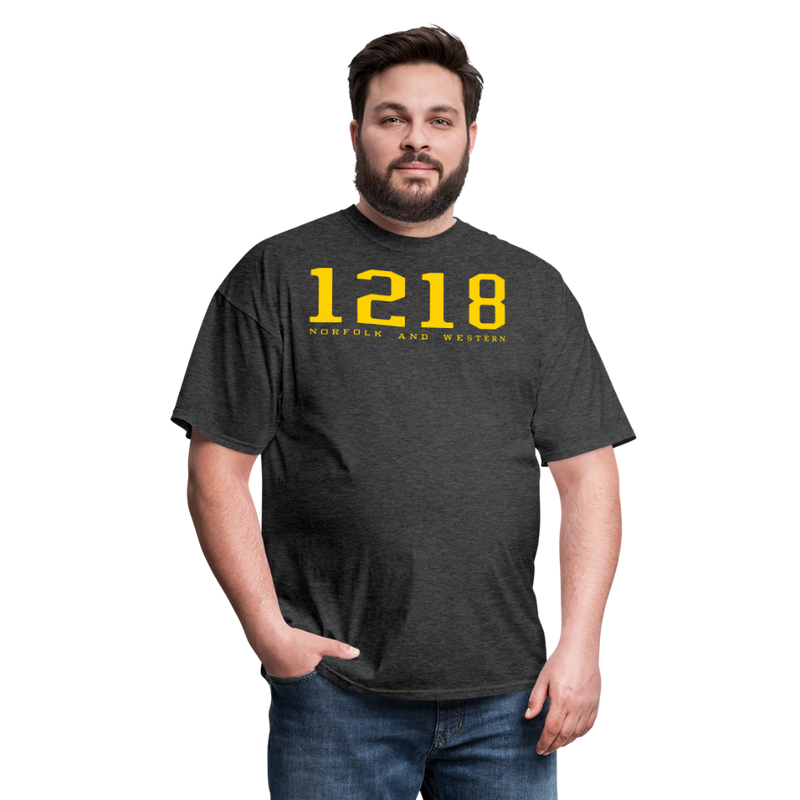 Norfolk and Western 1218 - Unisex Classic T-Shirt - heather black