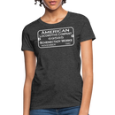 ALCO Builder's Plate - Women's T-Shirt - heather black