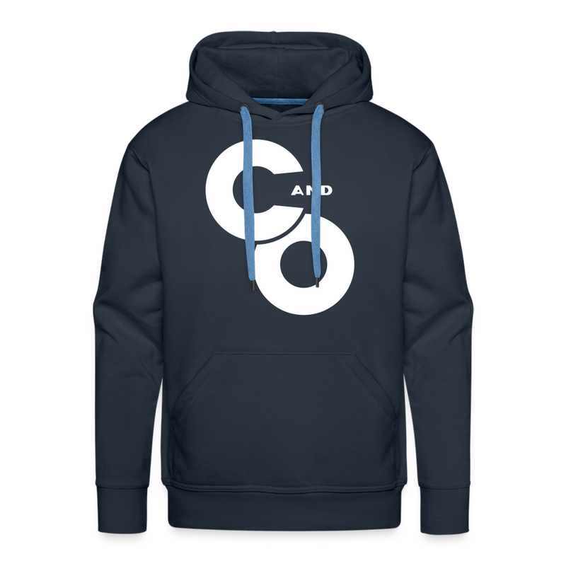 C and O Logo - Men’s Premium Hoodie - navy