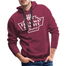 Broadway Limited Imports Logo - Men’s Premium Hoodie - burgundy