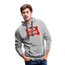 Rock Island Logo - Men’s Premium Hoodie - heather grey