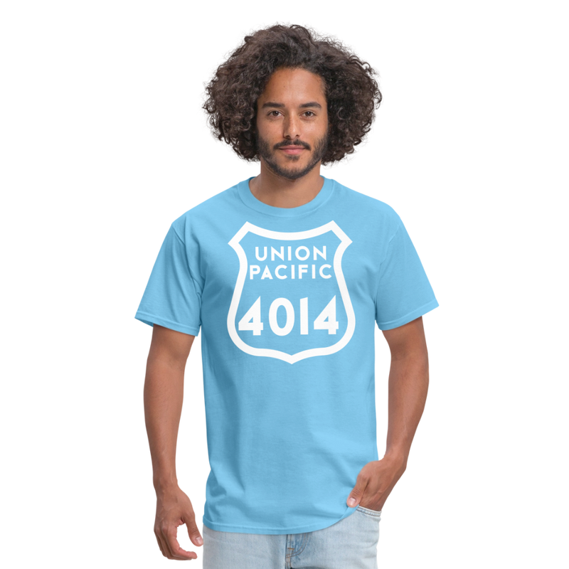 Union Pacific Big Boy 4014 Herald - Unisex Classic T-Shirt - aquatic blue
