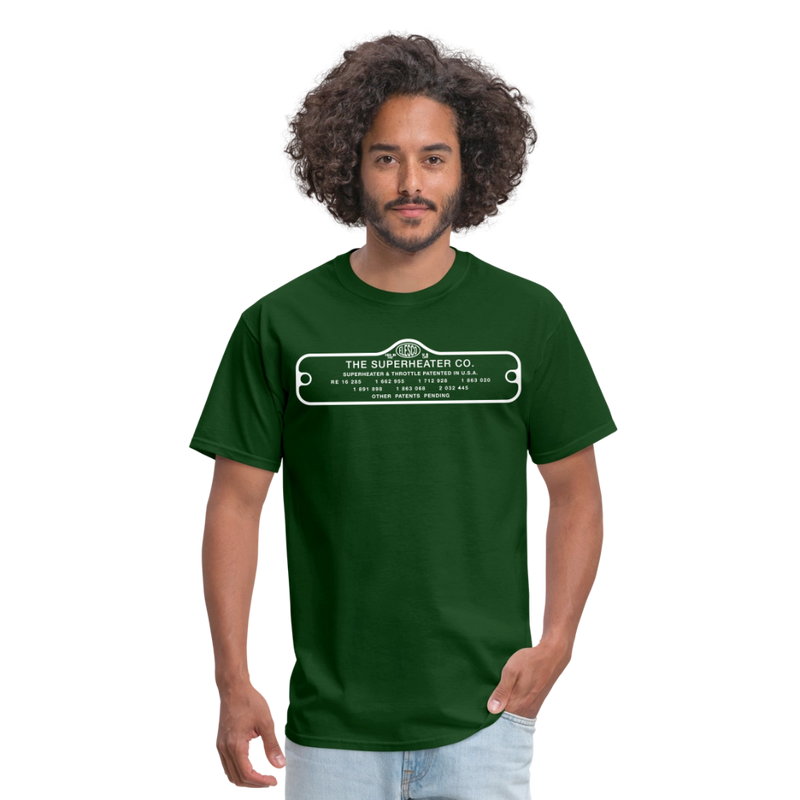 The Superheater Co Contoured - Unisex Classic T-Shirt - forest green