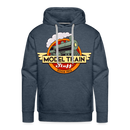 Model Train Stuff - Men’s Premium Hoodie - heather denim