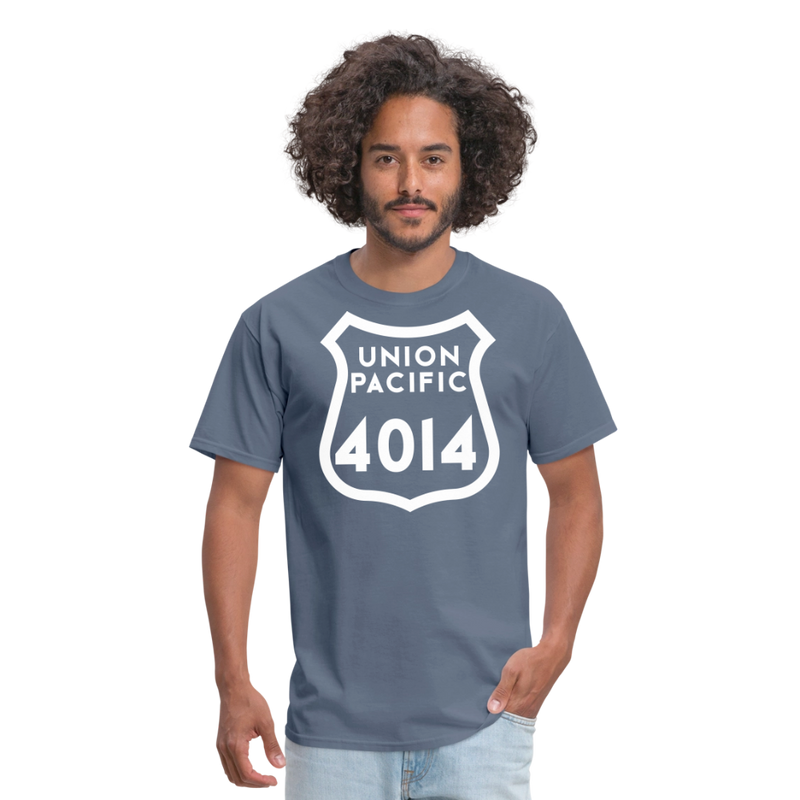 Union Pacific Big Boy 4014 Herald - Unisex Classic T-Shirt - denim