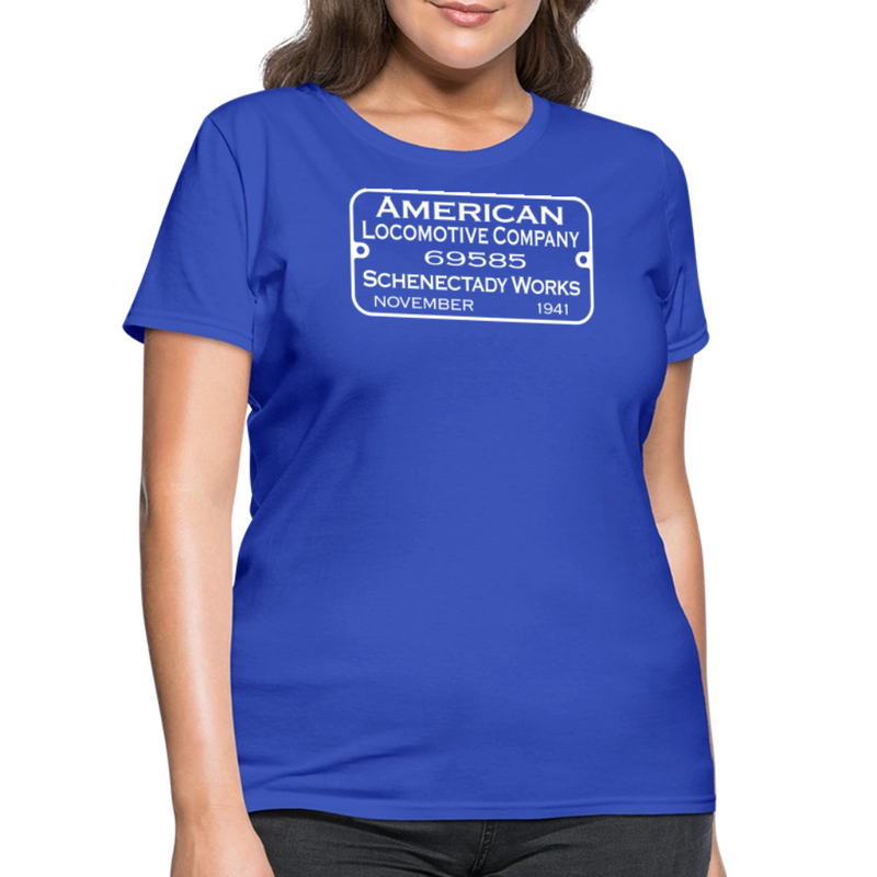 ALCO Builder's Plate - Women's T-Shirt - royal blue