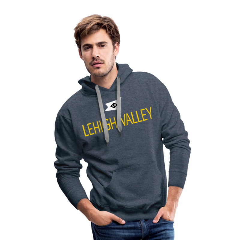 Lehigh Valley - Men’s Premium Hoodie - heather denim