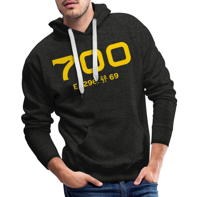 SP&S 700 Cab Info - Men’s Premium Hoodie - charcoal grey