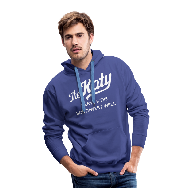 The Katy Serves the Southwest Well - Men’s Premium Hoodie - royal blue