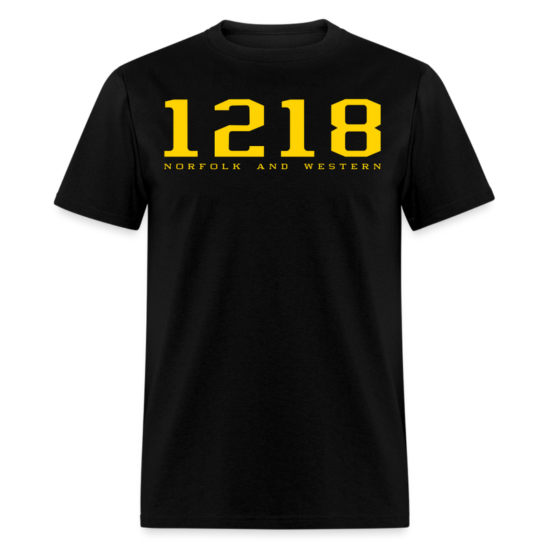Norfolk and Western 1218 - Unisex Classic T-Shirt - black