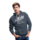 The Katy Serves the Southwest Well - Men’s Premium Hoodie - heather denim
