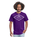 Lima Builder's Plate White Print - Unisex Classic T-Shirt - purple