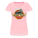 Model Train Stuff - Women’s Premium T-Shirt - pink