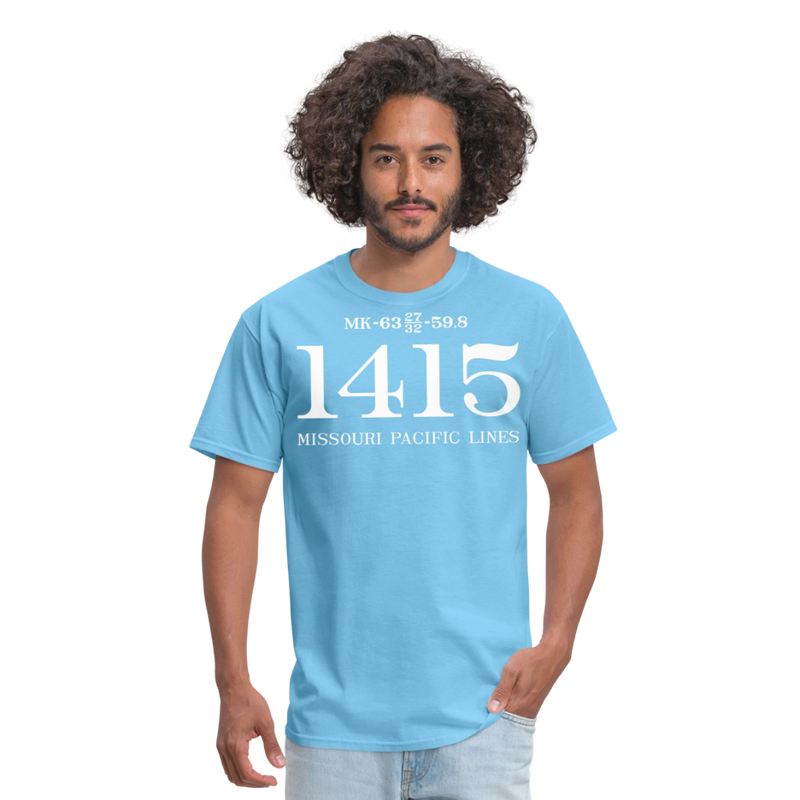 Missouri Pacific Lines Cab Info - Unisex Classic T-Shirt - aquatic blue