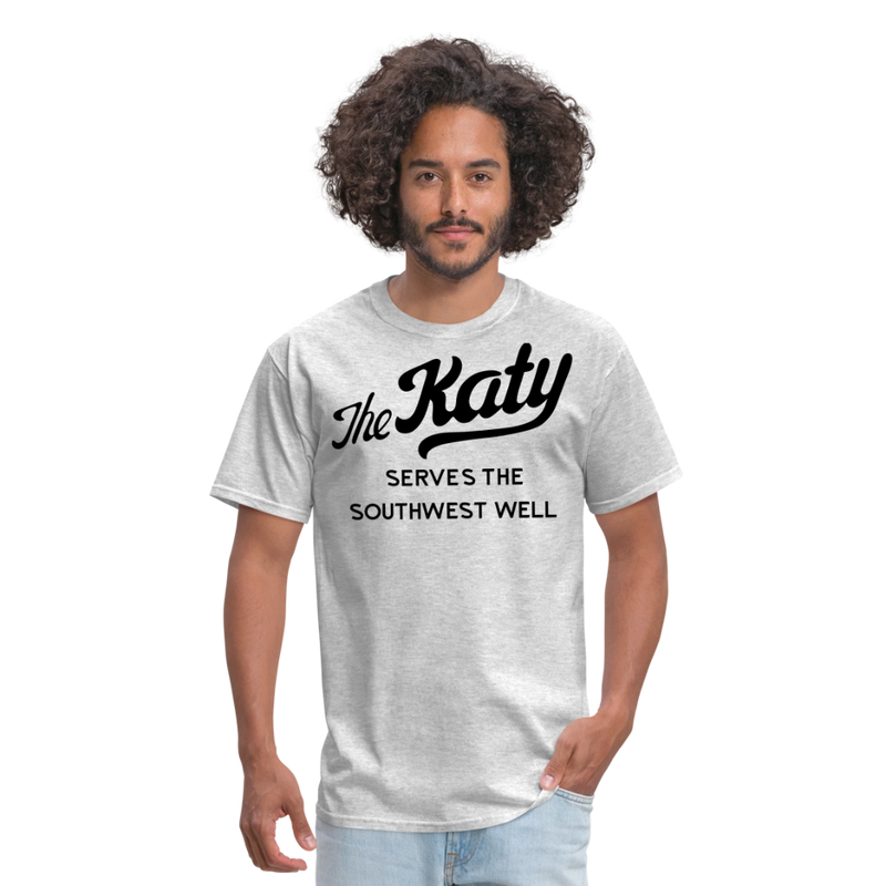 The Katy Serves the Southwest Well Light - Unisex Classic T-Shirt - heather gray