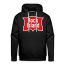 Rock Island Logo - Men’s Premium Hoodie - black