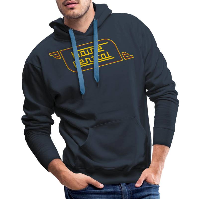 Maine Central Logo - Men’s Premium Hoodie - navy