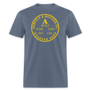 Norfolk & Western Class A Builder's Plate - Unisex Classic T-Shirt - denim
