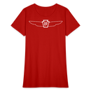 Pennsylvania Streamlined K4 Wings Herald - Women's T-Shirt - red