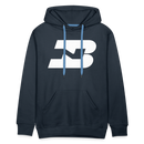 Burlington Northern - Men’s Premium Hoodie - navy