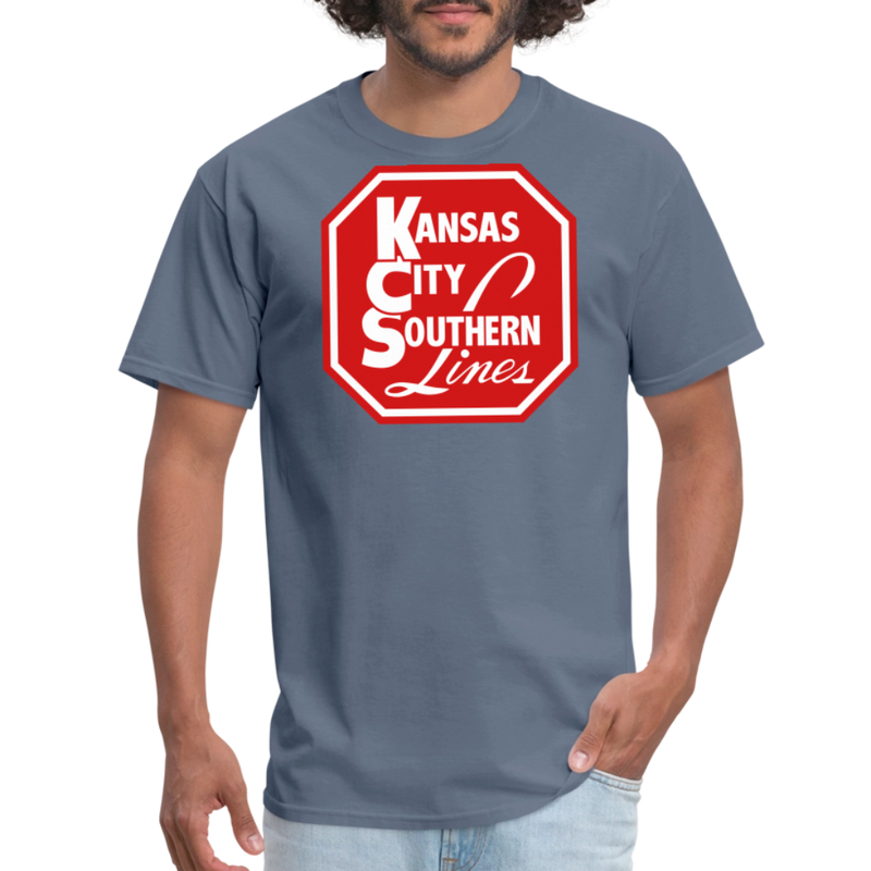 Kansas City Southern Lines - Unisex Classic T-Shirt - denim