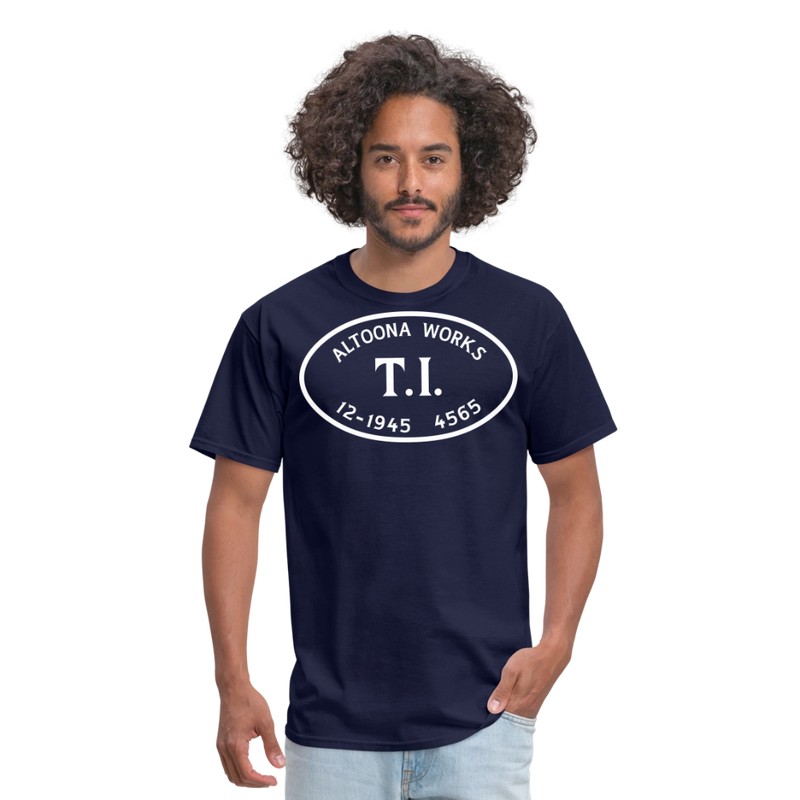 Altoona Works PRR T1 Builder's Plate - Unisex Classic T-Shirt - navy