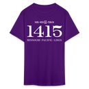 Missouri Pacific Lines Cab Info - Unisex Classic T-Shirt - purple