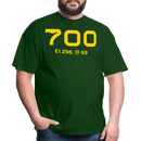 SP&S 700 Cab Info - Unisex Classic T-Shirt - forest green