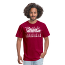 Train Geek - Unisex Classic T-Shirt - dark red