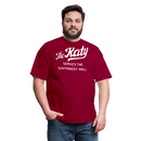 The Katy Serves the Southwest Well - Unisex Classic T-Shirt - dark red