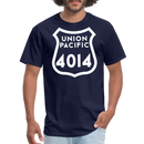 Union Pacific Big Boy 4014 Herald - Unisex Classic T-Shirt - navy