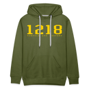 Norfolk and Western 1218 - Men’s Premium Hoodie - olive green