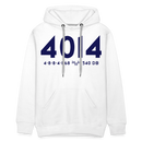 Union Pacific Big Boy 4014 Cab Info Light - Men’s Premium Hoodie - white