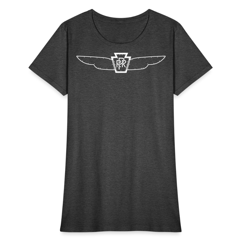 Pennsylvania Streamlined K4 Wings Herald - Women's T-Shirt - heather black