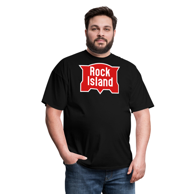 Rock Island Logo - Unisex Classic T-Shirt - black