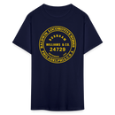 Baldwin Locomotive Works Builder's Plate Burnham - Unisex Classic T-Shirt - navy