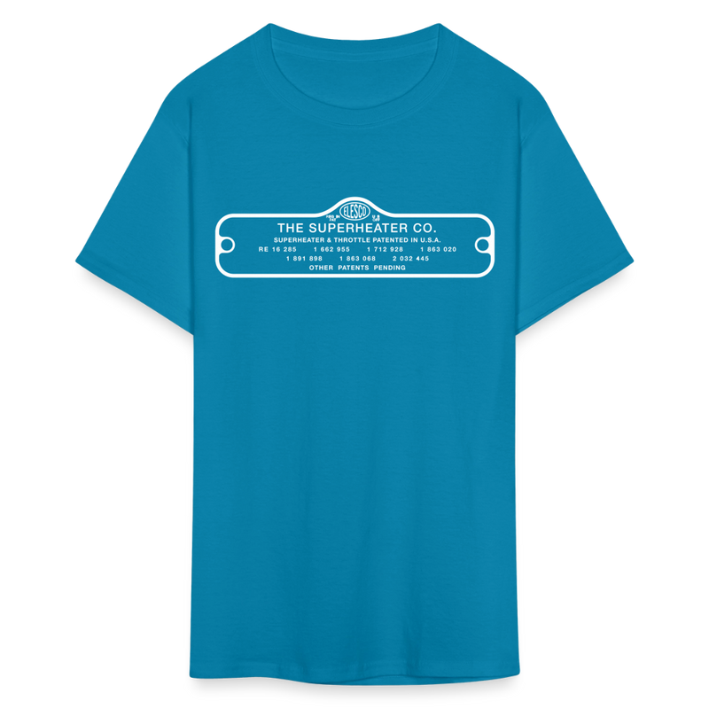 The Superheater Co Contoured - Unisex Classic T-Shirt - turquoise