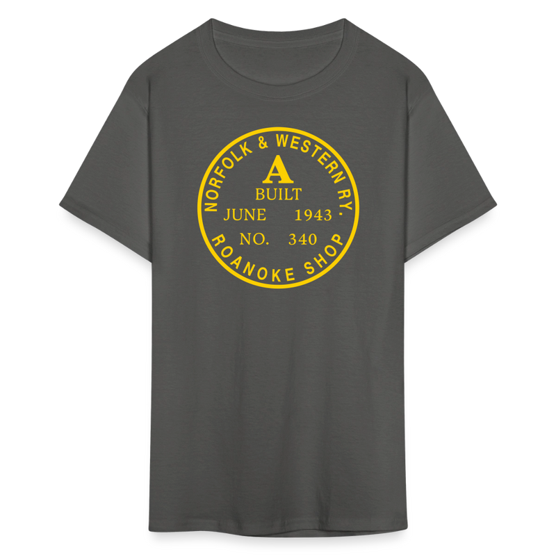 Norfolk & Western Class A Builder's Plate - Unisex Classic T-Shirt - charcoal