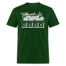 Train Geek - Unisex Classic T-Shirt - forest green