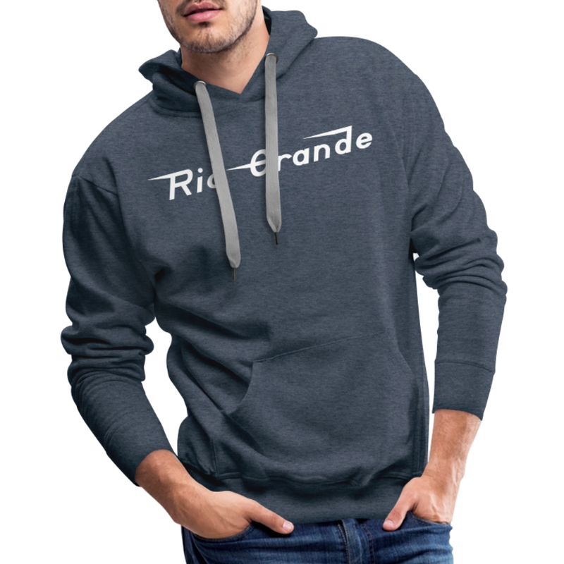 Rio Grande - Men’s Premium Hoodie - heather denim