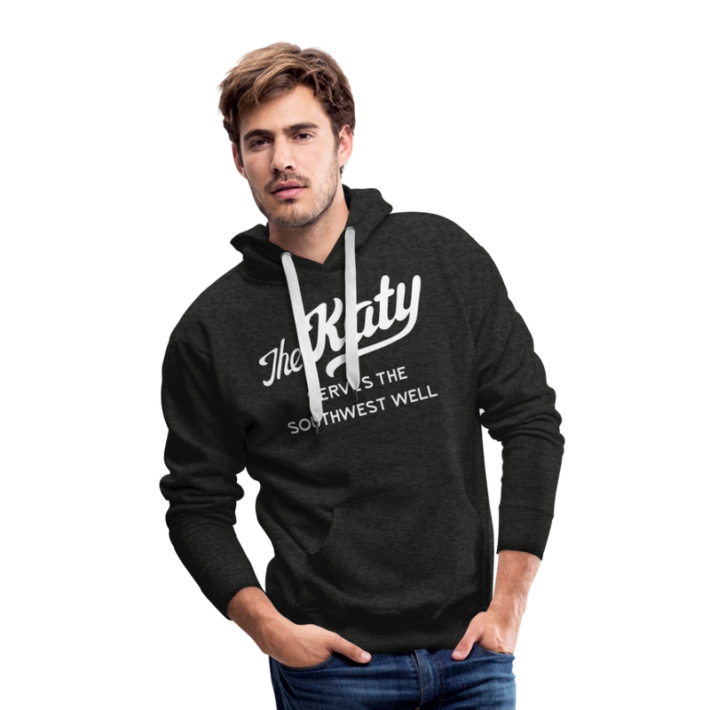 The Katy Serves the Southwest Well - Men’s Premium Hoodie - charcoal grey