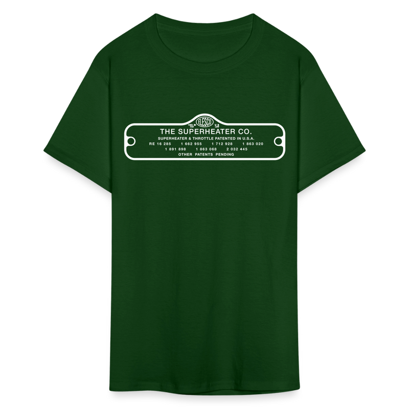 The Superheater Co Contoured - Unisex Classic T-Shirt - forest green