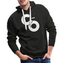 C and O Logo - Men’s Premium Hoodie - charcoal grey