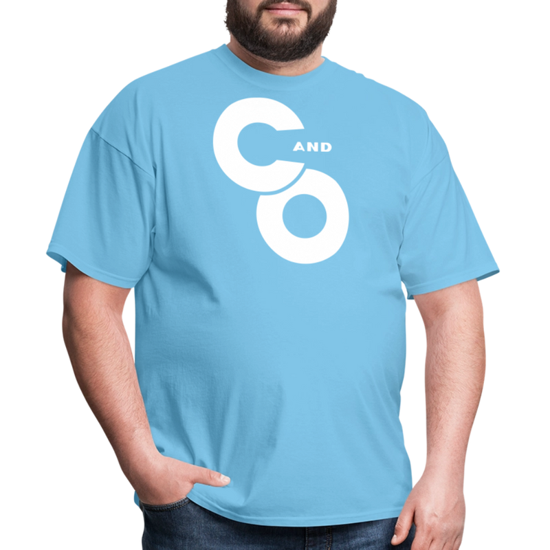 C and O Logo - Unisex Classic T-Shirt - aquatic blue
