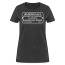 ALCO Builder's Plate - Women's T-Shirt - heather black